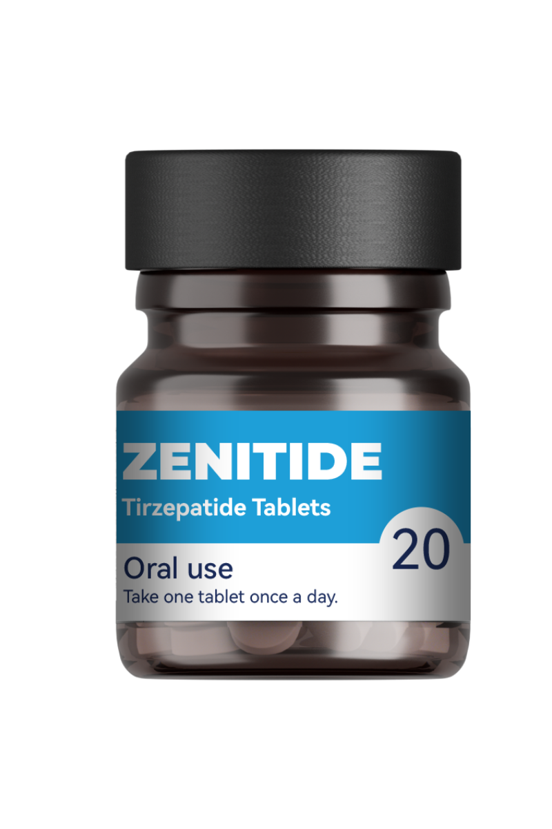SlimEase Tirzepatide Comprimidos orales 20 mg / 20 comprimidos por frasco