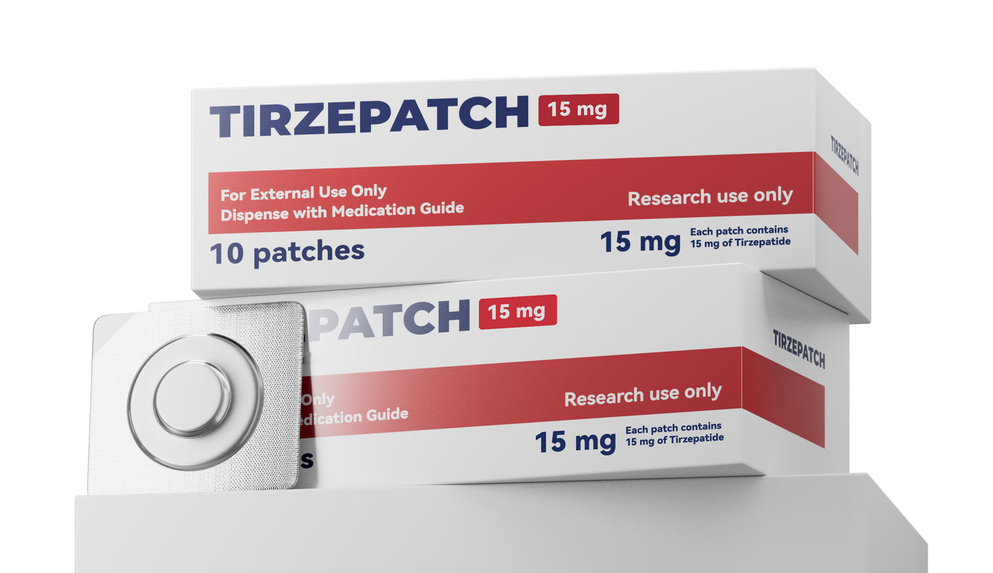 TIRZEPATCH (Tirzepatide) Transdermal Patch Tirzepatide Transdermal Patch 15mg 1 Patch